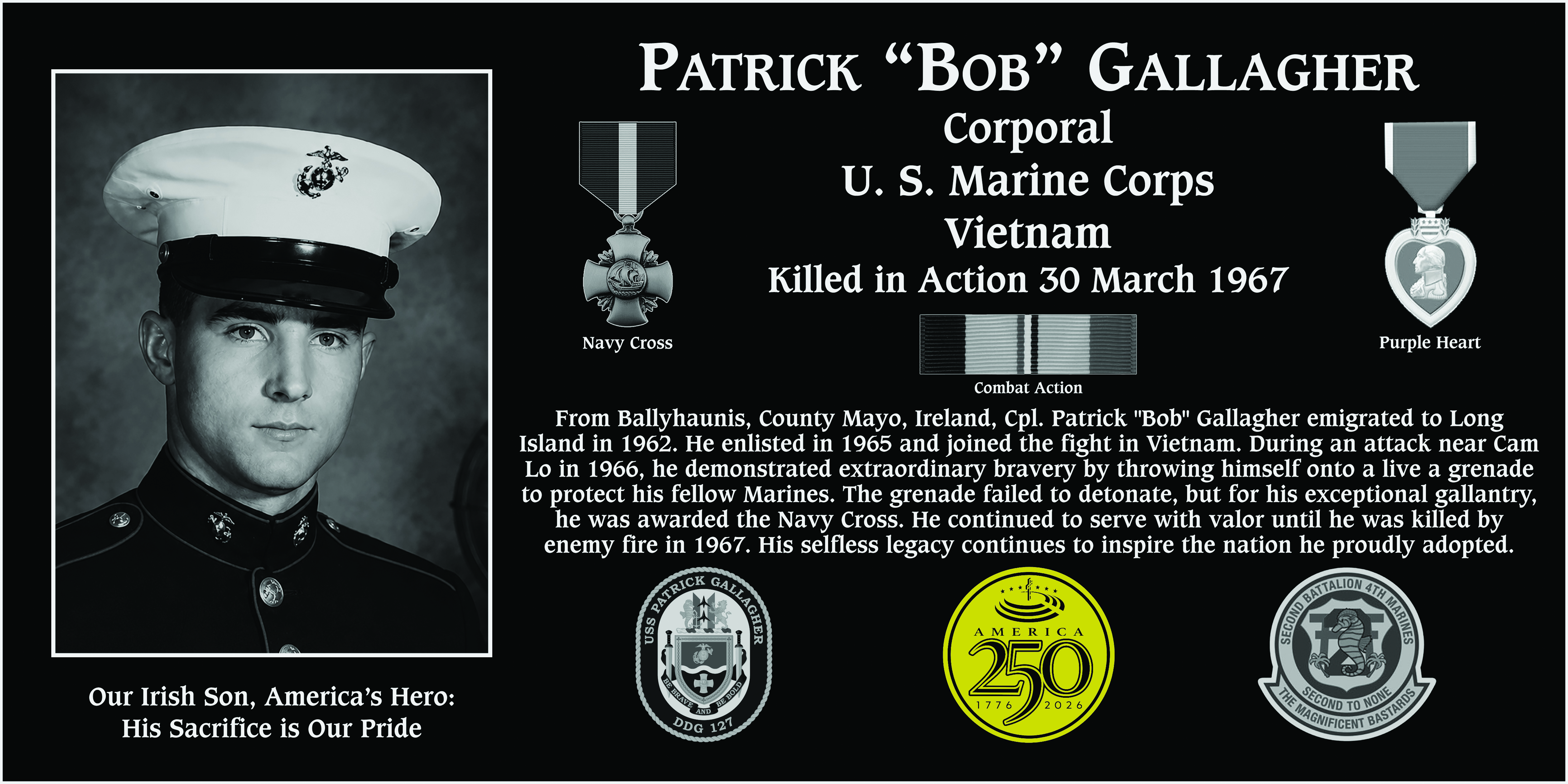 Patrick  &ldquo;Bob &rdquo; Gallagher 